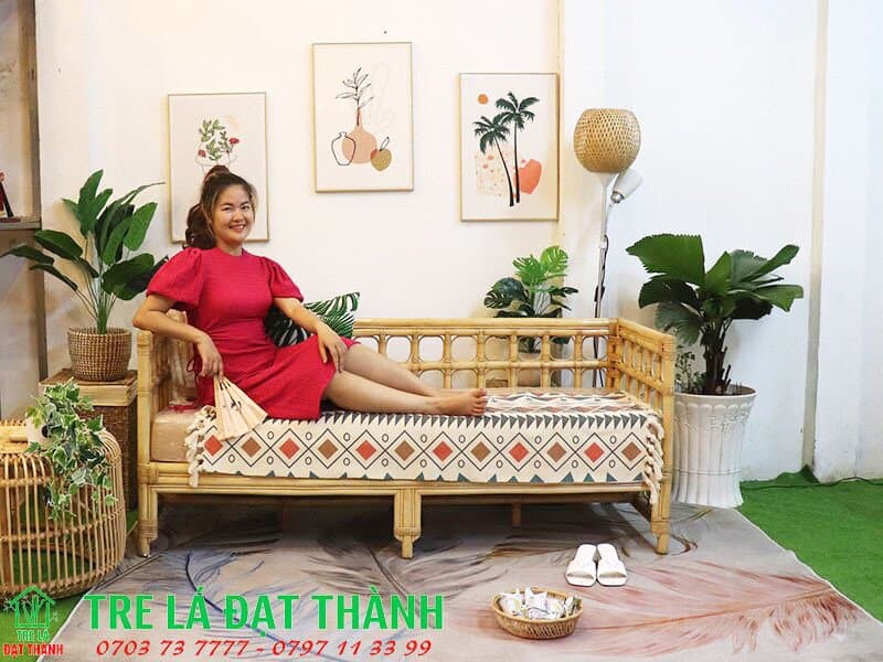 Bàn Ghế Mây Ngoài Trời - BGMNT009